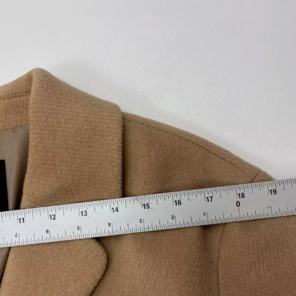 Talbots‎ Petites Colorblock Wool Viscose Coat - Picture 11 of 13